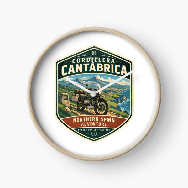 Item preview, Cordillera Cantabrica Northern Spain Adventure Motorcycle Travel Explorer Peaks Trails Heritage designed and sold by Simsimah26Parks.