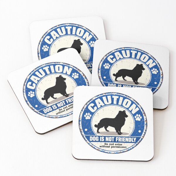 Item preview, Caution Dog Is Not Friendly Do Not Enter Without Permission Dog Owner Warning designed and sold by SkeletonsDanger.