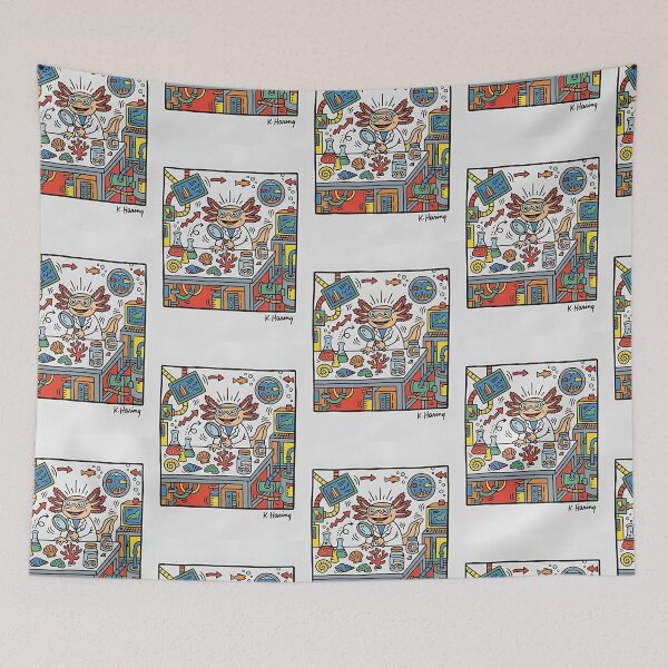 Item preview, Axolotl Marine Biologist designed and sold by PictoVibe.