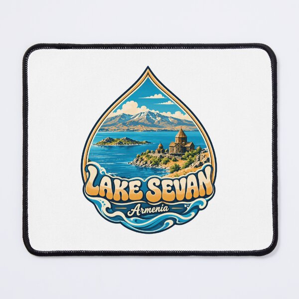 Item preview, Lake Sevan Armenia Travel Armenian Vacation designed and sold by JonesFlora2025.
