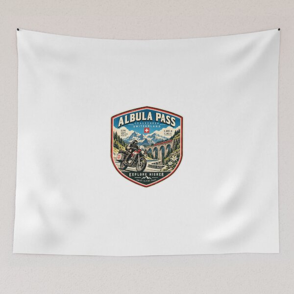 Item preview, Albula Pass Graubünden Switzerland Motorcycle Touring Explore Higher Swiss Alpine Pass designed and sold by Simsimah26Parks.