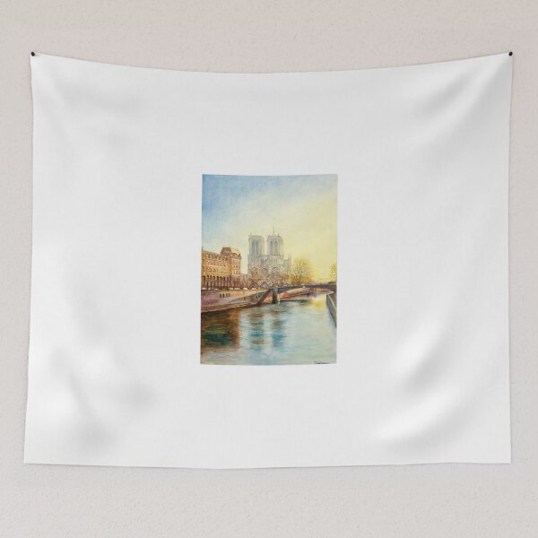 Item preview, Paris Couche de Soleil - Paris Sunset designed and sold by Dai Wynn Fine Art.