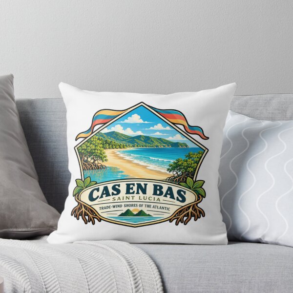 Item preview, Cas En Bas Santa Lucía, costas bañadas por los vientos alisios del Atlántico, viaje de vacaciones al Caribe designed and sold by NeedForParks.
