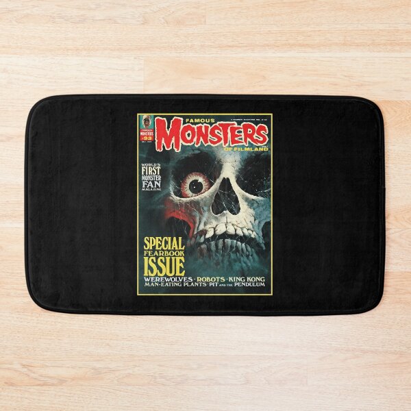 Item preview, Classic Monster Magazine Cover Retro Fear Book Poster designed and sold by Tuyet010iTre.