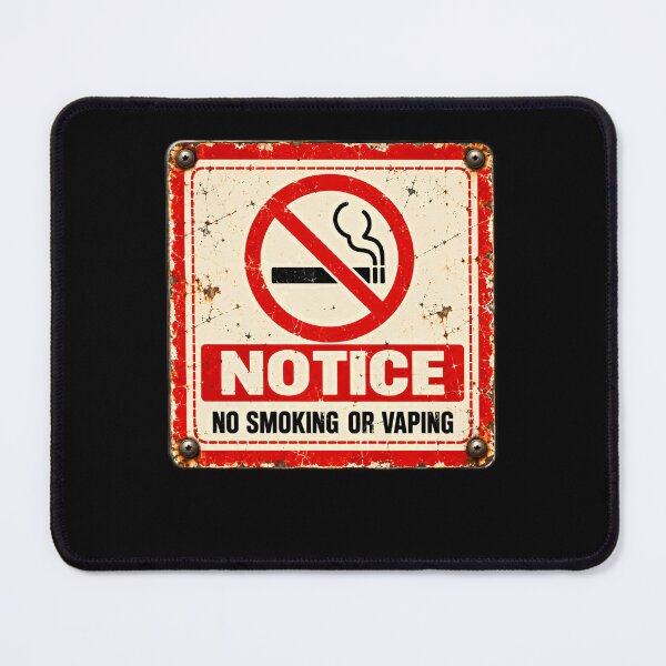 Item preview, Notice No Smoking Or Vaping Health Safety Business Rule designed and sold by HumansStuck12.