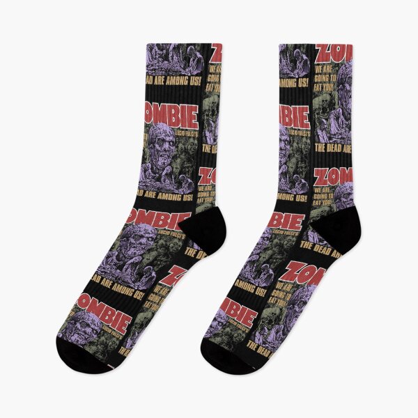 Item preview, Flesh Eating Undead Thriller Retro Slasher Art designed and sold by Tuyet010iTre.