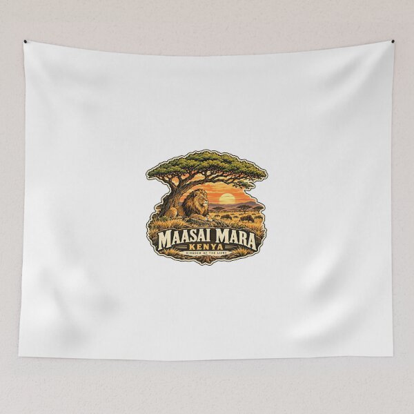 Item preview, Maasai Mara Kenya Kingdom Of The Lions African Wildlife Safari Travel designed and sold by JonesFlora2025.