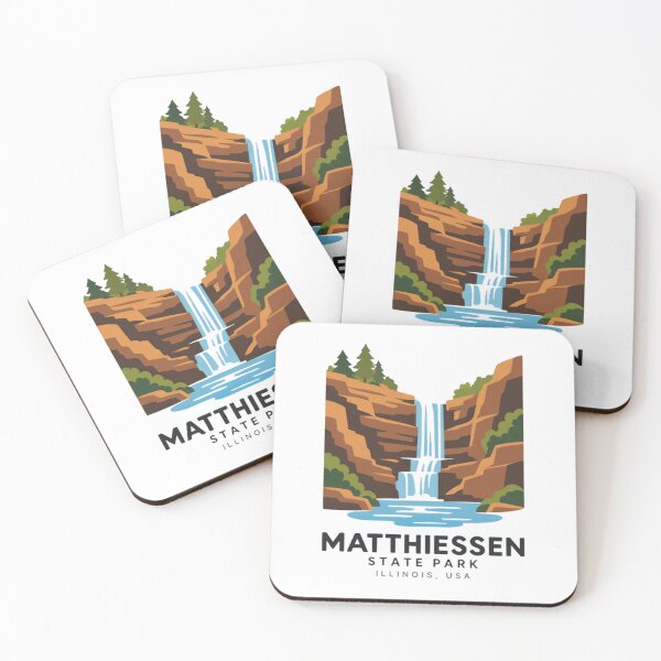 Item preview, Matthiessen State Park Illinois, Usa Travel Hiking Nature Souvenir designed and sold by Simsimah26Parks.