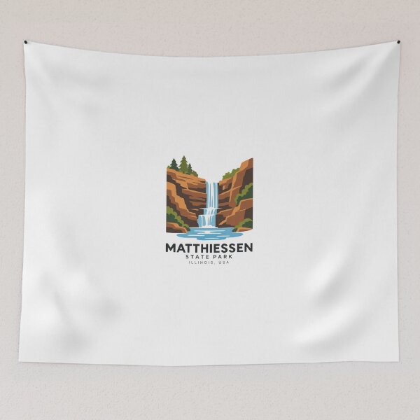 Item preview, Matthiessen State Park Illinois, Usa Travel Hiking Nature Souvenir designed and sold by Simsimah26Parks.