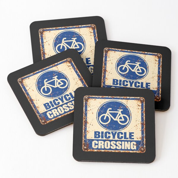 Item preview, Bicycle Crossing Cyclist Road Safety Sign Rider designed and sold by HumansStuck12.