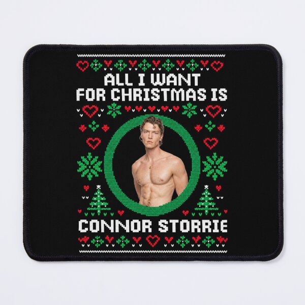Item preview, All I Want For Christmas Is Connor Storrie Ugly Christmas Sweater Meme Funny designed and sold by jundobays.