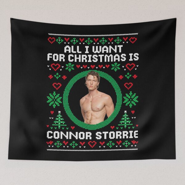 Artikelvorschau, Alles, was ich mir zu Weihnachten wünsche, ist Connor Storrie im hässlichen Weihnachtspullover (lustiges Meme) entworfen und verkauft von jundobays.