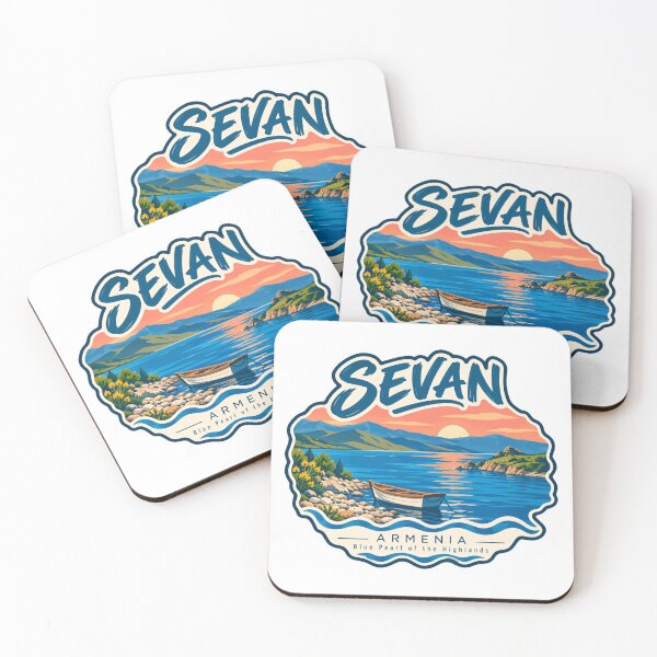 Item preview, Sevan Armenia Blue Pearl Of The Highlands Armenian Lake Travel designed and sold by JonesFlora2025.