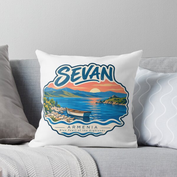 Item preview, Sevan Armenia Blue Pearl Of The Highlands Armenian Lake Travel designed and sold by JonesFlora2025.