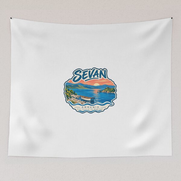 Item preview, Sevan Armenia Blue Pearl Of The Highlands Armenian Lake Travel designed and sold by JonesFlora2025.