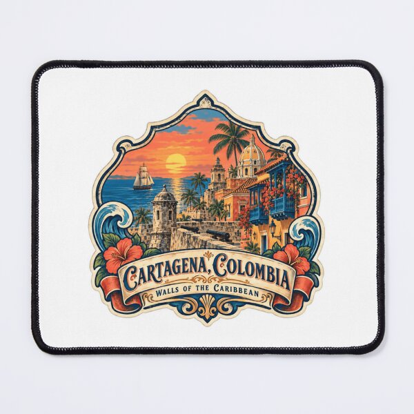 Item preview, Cartagena, Colombia Walls Of The Caribbean Travel Souvenir designed and sold by NeedForParks.