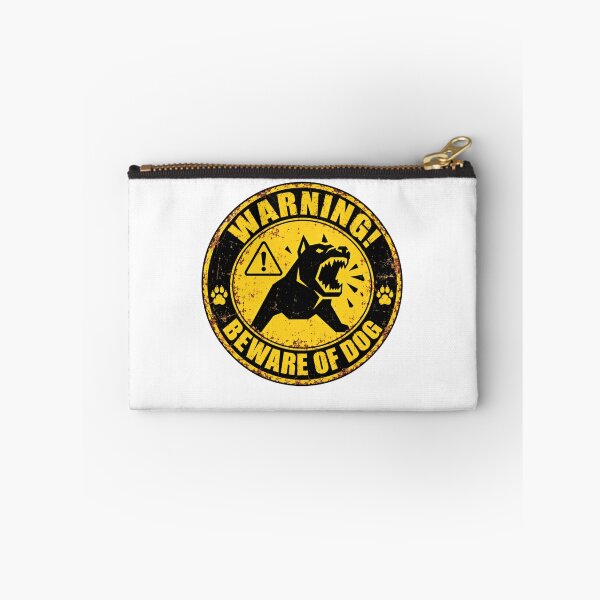 Item preview, Warning! Beware Of Dog Guard Dog Owner Dog Lover designed and sold by SkeletonsDanger.