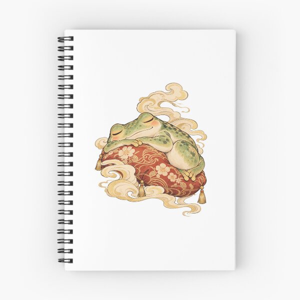 Item preview, Frog – Sleeping, Cozy Night Art designed and sold by Sleepy Safari.