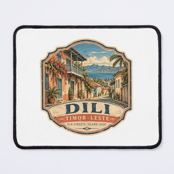 Item preview, Dili Timor-Leste Old Streets Island Light Travel Souvenir Destination designed and sold by JonesFlora2025.