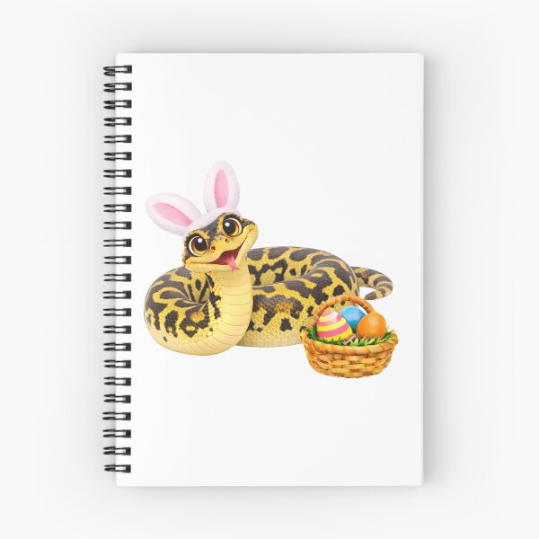 Item preview, Happy Jungle Carpet Python Easter designed and sold by Sillytoe.