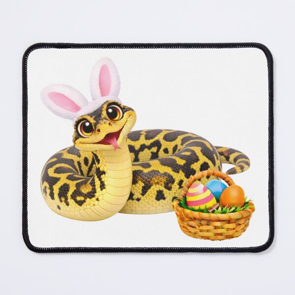 Item preview, Happy Jungle Carpet Python Easter designed and sold by Sillytoe.