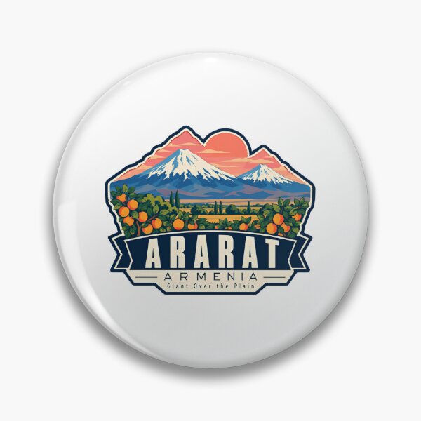 Item preview, Ararat Armenia Giant Over The Plain Armenian Heritage Travel Souvenir designed and sold by JonesFlora2025.
