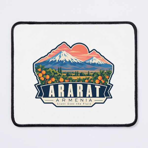 Item preview, Ararat Armenia Giant Over The Plain Armenian Heritage Travel Souvenir designed and sold by JonesFlora2025.
