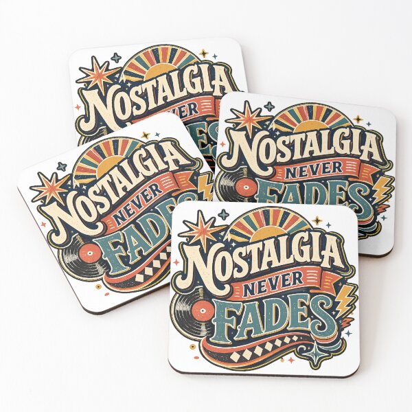 Item preview, Nostalgia Never Fades Retro Vinyl Record Vintage Music Lover Design designed and sold by inkoutninja.