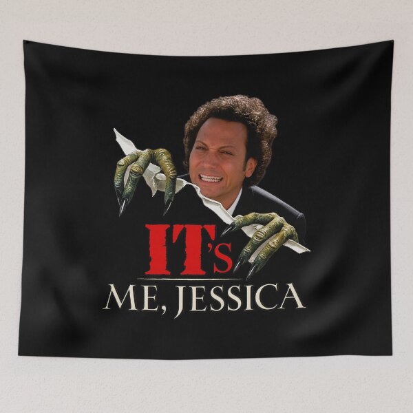 Item preview, It’s Me Jessica The Hot Chick Meme designed and sold by Achkalona.