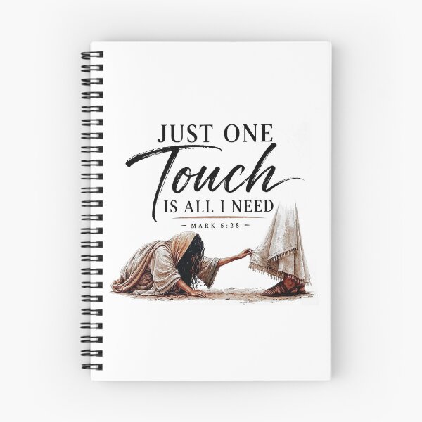 Item preview, Just One Touch Is All I Need Christian Faith Healing Scripture designed and sold by ImeldaSparks.