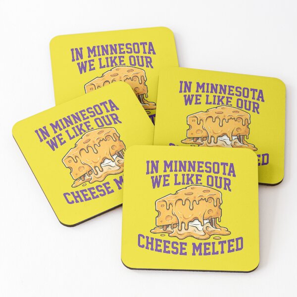 Item preview, In Minnesota We Like Our Cheese Melted - Funny MN Rivalry designed and sold by FrozenFits.