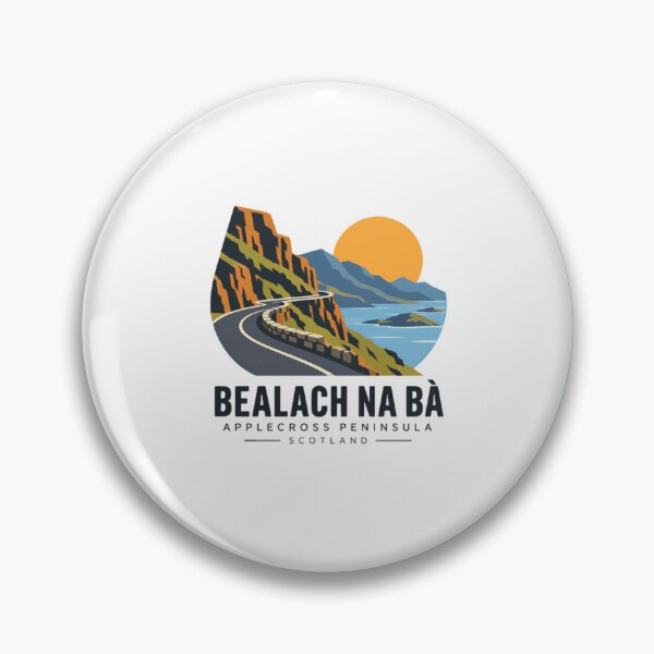 Item preview, Bealach Na Bà Applecross Peninsula Scotland Travel Road Trip designed and sold by RetroMini2026.
