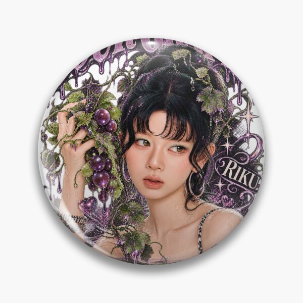 Item preview, Lovely Riku NiziU Sour Grapes Harvest Frame designed and sold by Valereekmerch.