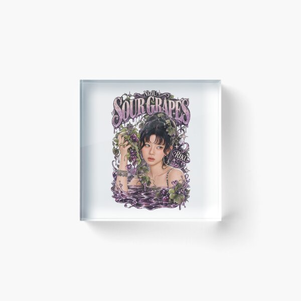Item preview, Lovely Riku NiziU Sour Grapes Harvest Frame designed and sold by Valereekmerch.