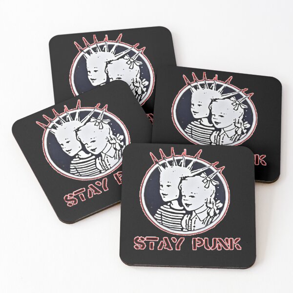 Item preview, Spiky Hair Boy And Girl Portrait Circle Frame designed and sold by Dodoldash.