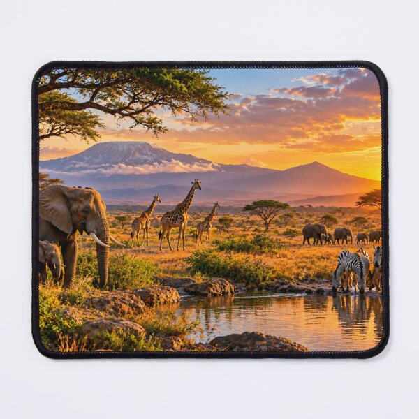 Item preview, African Safari Sunset designed and sold by DreamPrint Collective.