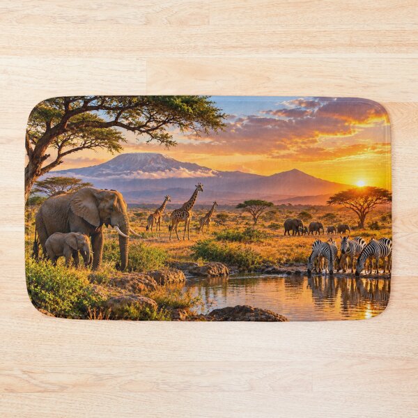 Item preview, African Safari Sunset designed and sold by DreamPrint Collective.