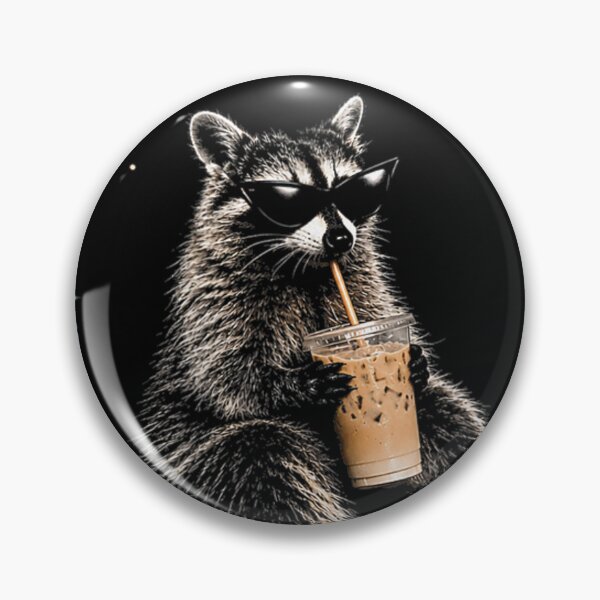 Item preview, Take It Up with Jesus He Made Me This Way Raccoon designed and sold by Achkalona.