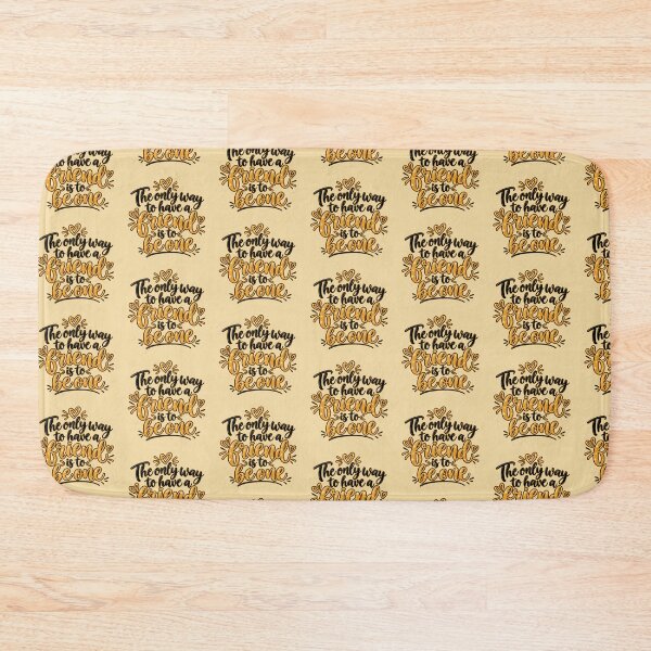 Item preview, The First Step to Friendship designed and sold by Quote Gallery.