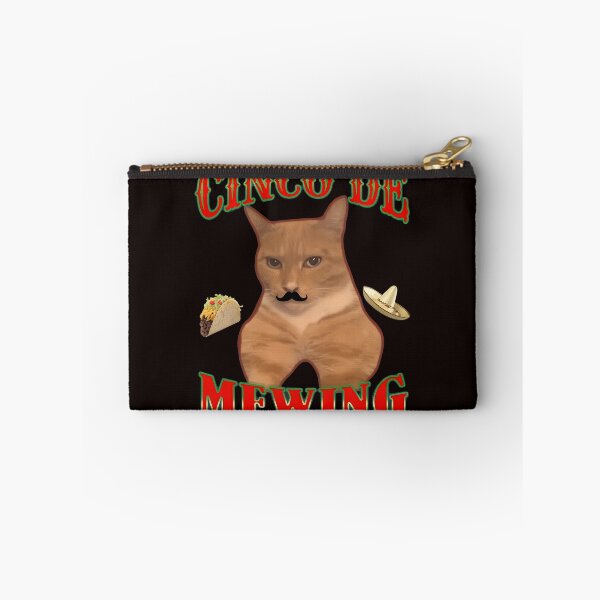 Item preview, Cinco De Mewing Cat Mustache Festive  designed and sold by CatiaStudio.