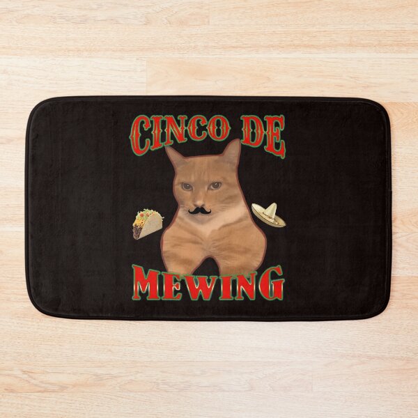 Item preview, Bigote de gato de cinco de mayo festivo designed and sold by CatiaStudio.