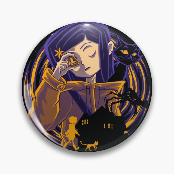 Item preview, Coraline And Cat Dark Cartoon Halloween designed and sold by tesslstmoved.