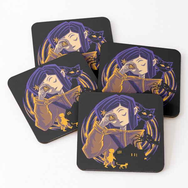 Item preview, Coraline And Cat Dark Cartoon Halloween designed and sold by tesslstmoved.