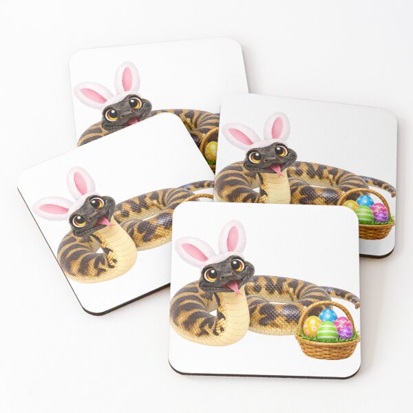 Item preview, Playful Macklot’s Python Easter designed and sold by Sillytoe.