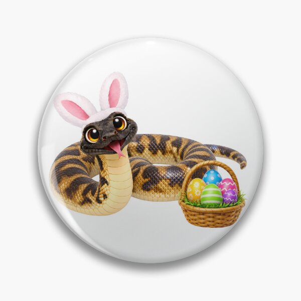 Item preview, Playful Macklot’s Python Easter designed and sold by Sillytoe.