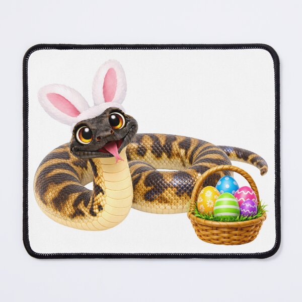 Item preview, Playful Macklot’s Python Easter designed and sold by Sillytoe.
