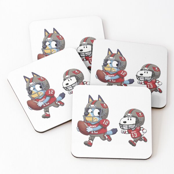 Item preview, Bluey And Snoopy Tampa Bay Buccaneers Football Crossover  designed and sold by DamianRoy88.