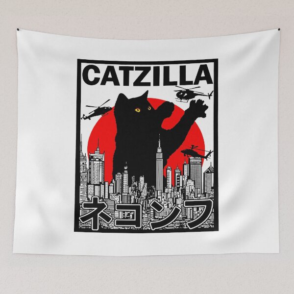 Item preview, Catzilla King Of Pawster Paws Kaiju Cat designed and sold by Ladicreatis.