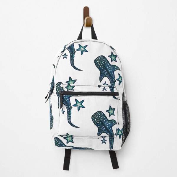 Item preview, whale shark & stars designed and sold by Sophie Lukasik.