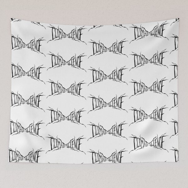 Item preview, Climate Science Cyber Sigil Punk Logo - Black Version for White Background designed and sold by catblip.